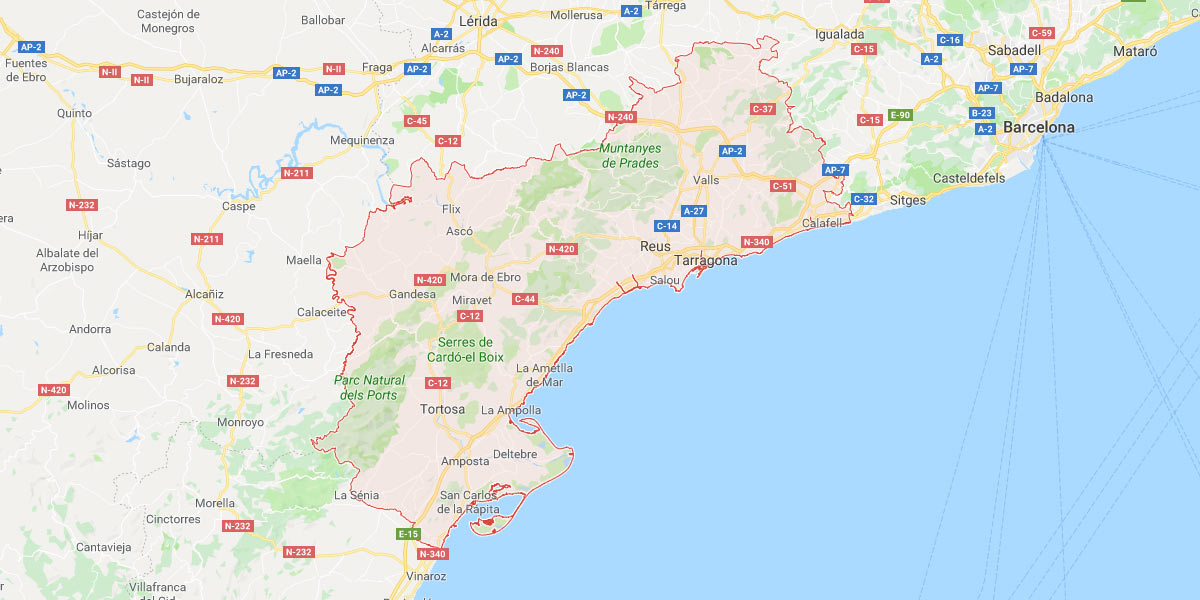 VENDER COCHE Tarragona - MAPA